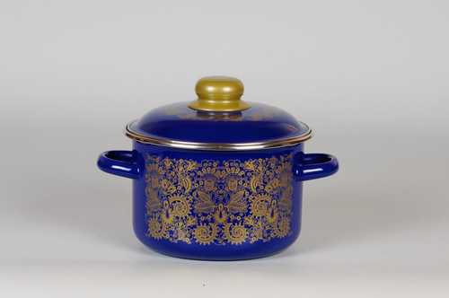 Кастрюля  5,5л цилиндр. УЗОР глуб.