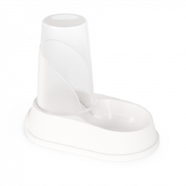 Автокормушка и автопоилка ALTA для кошек и собак 1,5л (белый)(то)