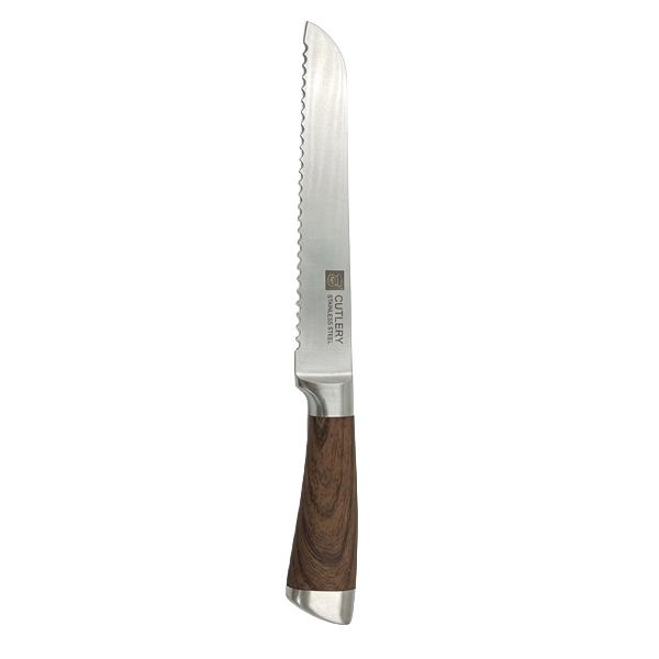 Нож столовый WOOD для хлеба 20см