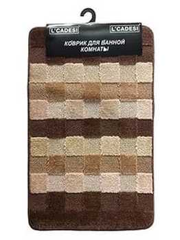 Коврик  MARATHON из пропилен. 50*80см BLOK TO BLOK бежевый