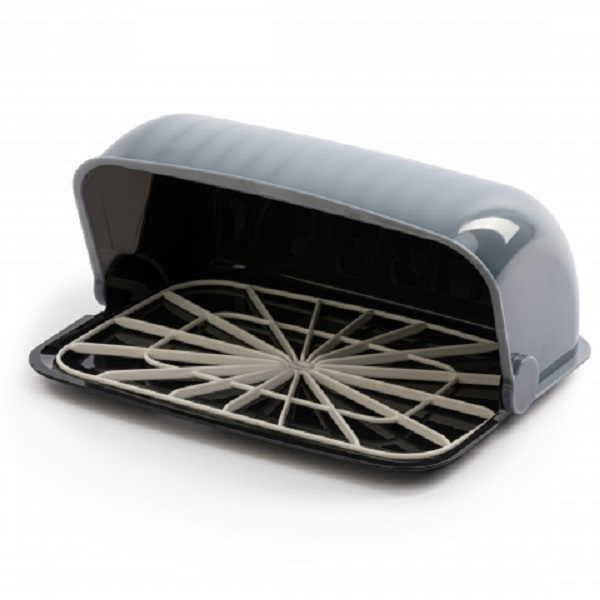 Хлебница "Изобилие" (серый)(то)