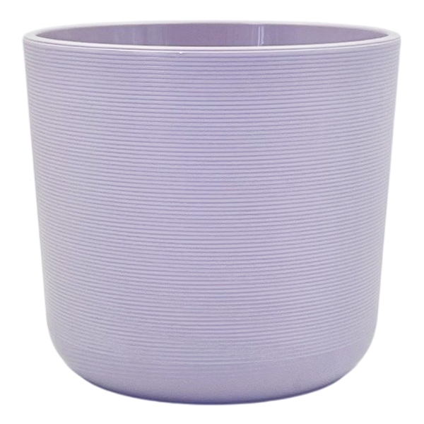 Горшок Лион 4,2л с белой вкладкой Сиреневый