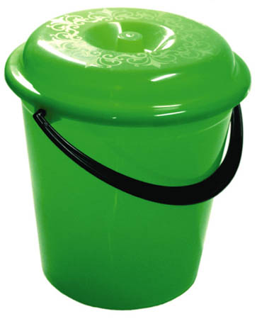 Ведро 8л. с крышкой