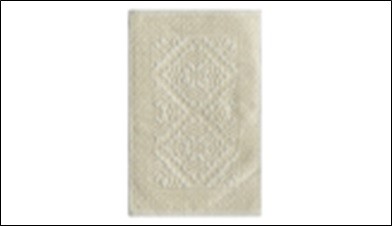 Коврик из хлопка  Pamuklu , 60х100 кремовый,  Турция