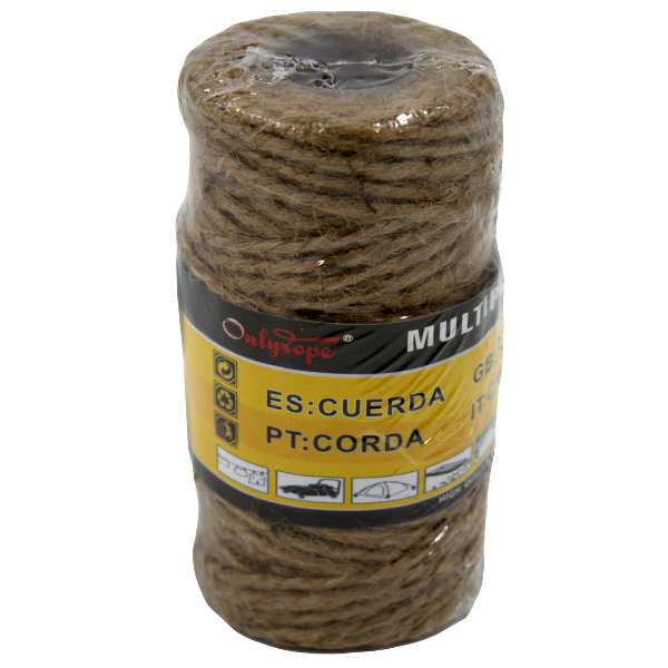 Шпагат пеньковый 100г, около 80м (веревка)