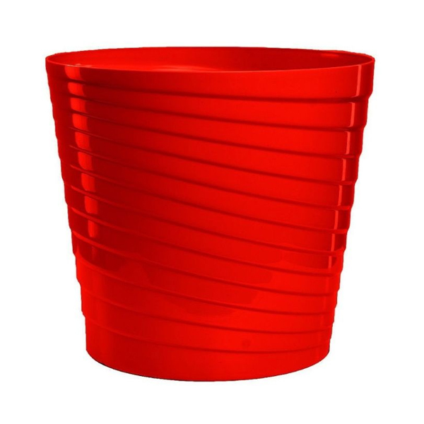 Горшок "Верона", D14,5 без поддона 1,65л красный