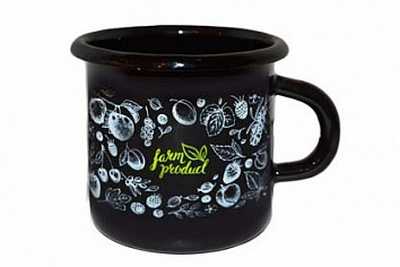 Кружка эмал Berry 0,4л ТМ Appetite