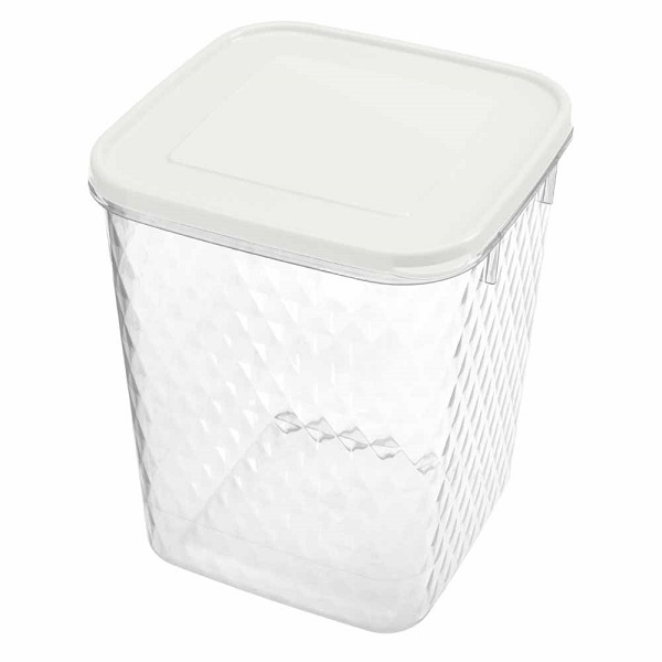 Контейнер для замораживания и хранения продуктов "КРИСТАЛЛ" 2,3л (белый)(то)