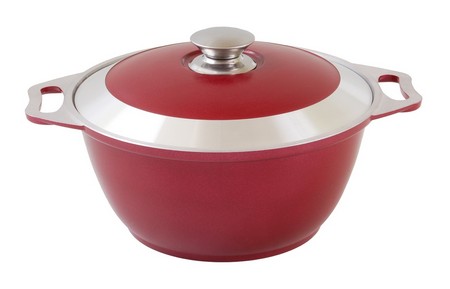 Кастрюля 4л ДП (бордо)