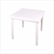 Стол квадратный (800х800х740)(белый)