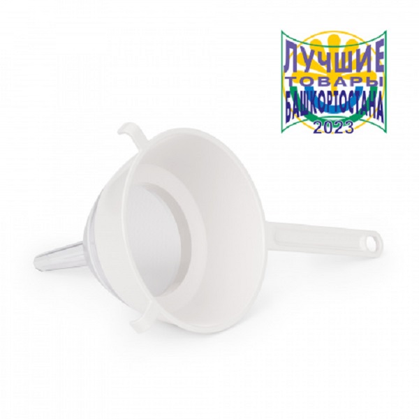 Сито с воронкой 130мм (белый)