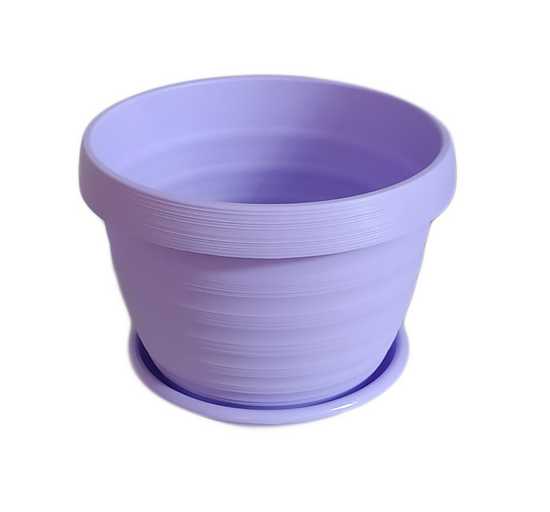 Горшок "Толедо" D17 с поддоном 2,0л лаванда (то)