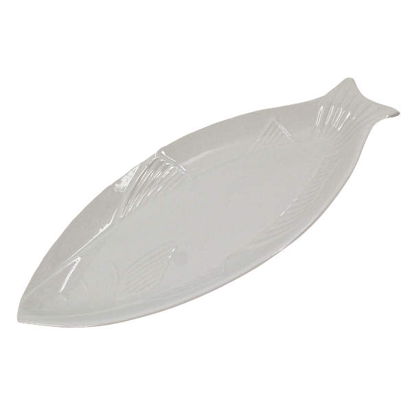 Блюдо керамическое сервировочное 34*15*2см