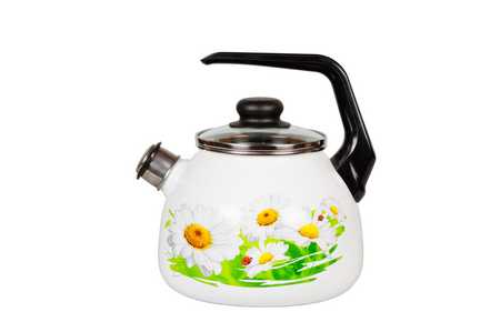 Чайник 3,0л сфер. со свист. "РОМАШКИ" (1/4)