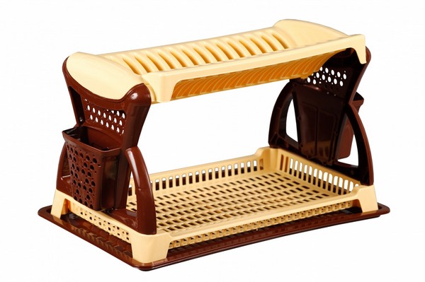 Сушилка для посуды двухъярусная (то)