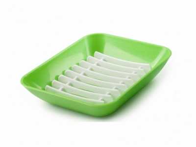 Мыльница "Breeze" (салатный)(то)