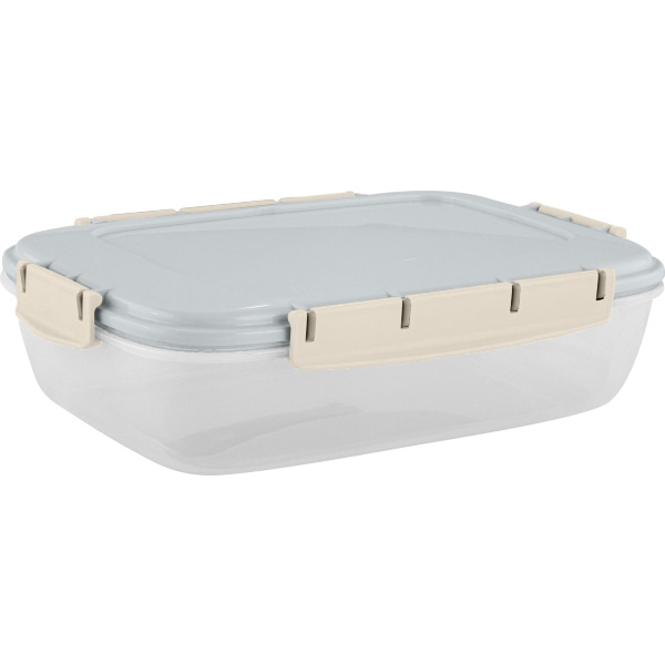 Контейнер д/продуктов Barberry 1,3л герм.прямоуг. трюфель (то)