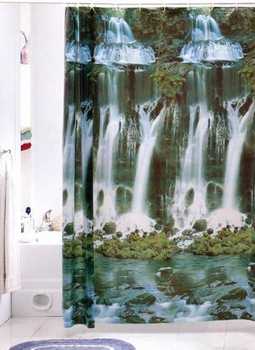 Штора для в/комнаты "SHOWER CURTAIN", 180x180см, ПВХ, арт. 925, Тайвань