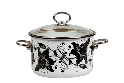 Кастрюля TANGO 3л. цил. стек/крыш