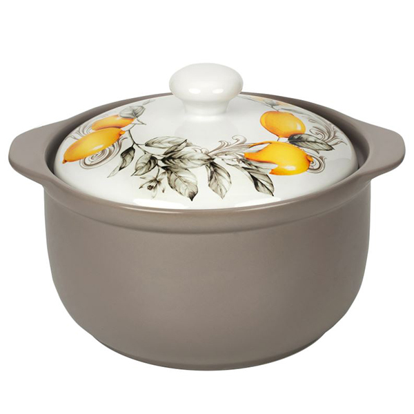 Кастрюля керам 3,5л Citron TM Appetite