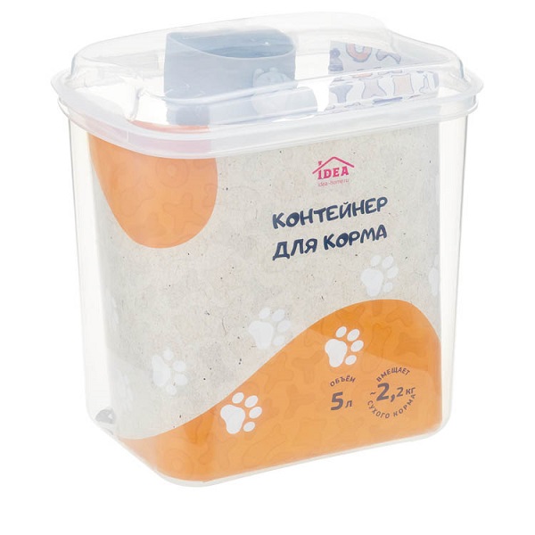 Контейнер для корма МЫШЬ 5л (то)