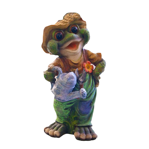 Лягушка большая огородник с лейкой АФ0164