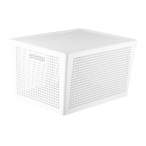 Корзинка TRAYMIX с крышкой 25л 415х310х235мм (то)