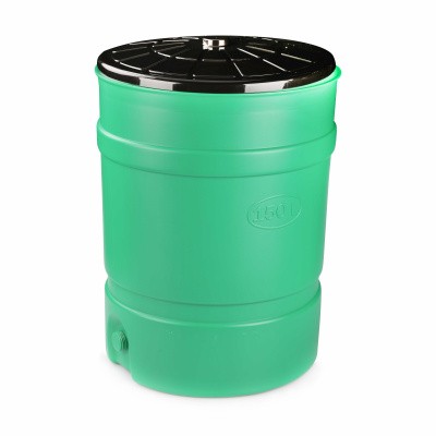 Бочка-бак 150л. с крышкой (микс) (то)