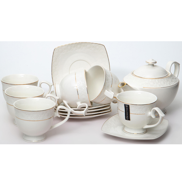 Набор чайный ГРАЦИЯ НЕЖНОСТЬ,  (12) 6 чашек 260мл + 6 блюдец, п/у