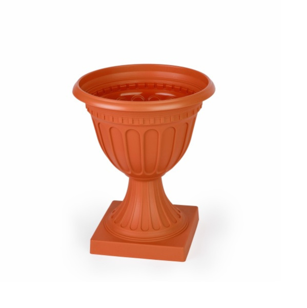 Вазон "Олимпия" 18л. на выс. ножке (коричневый) (то)