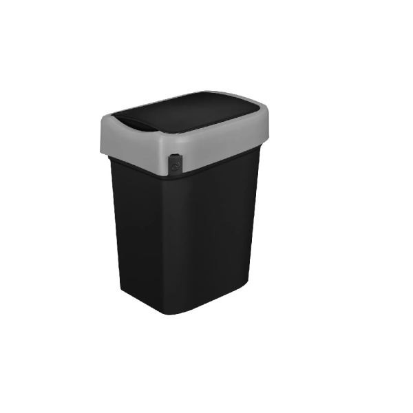 Контейнер для мусора "SMART BIN" 25л (черный)(то)
