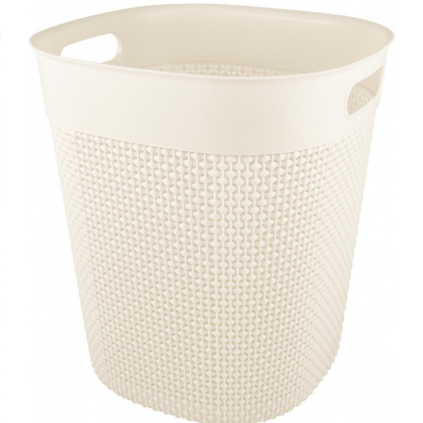 Корзина для бумаг OSLO 16л молочный туман (то)