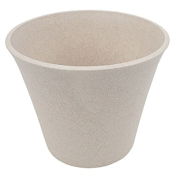 Горшок Лотос Эко 2,5л с вкладкой Слоновая кость