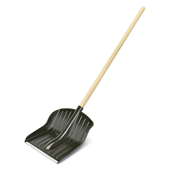 Лопата для снега "Форза" с черенком 446x382x196 (то)