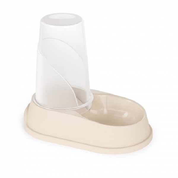 Автокормушка и автопоилка ALTA для кошек и собак 1,5л (бежевый)(то)