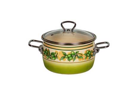 Кастрюля сф. "OLIVA" 3,0л слон. кость