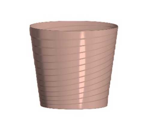 Горшок "Верона", D19, без поддона 3,8л терракот (то)