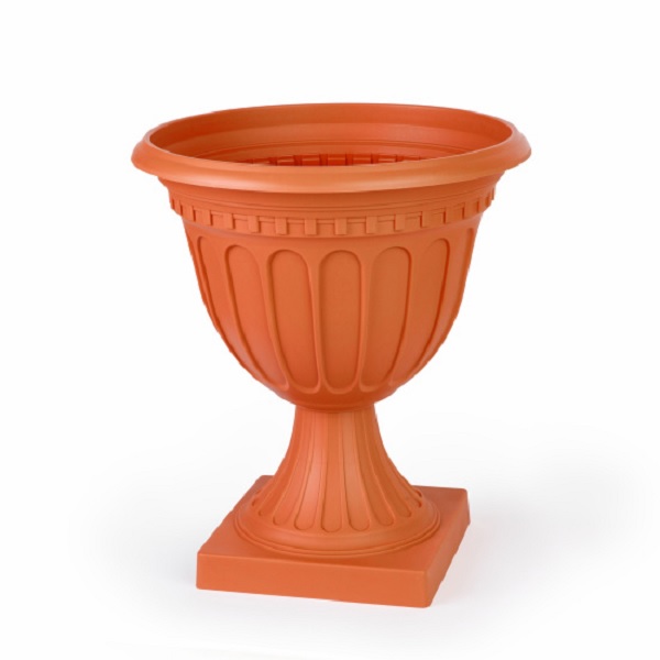 Вазон "Олимпия" 12л. на выс. ножке (коричневый) (то)