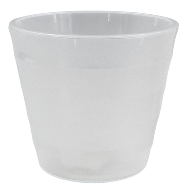 Горшок Лаура 1,4л с прозрачной вкладкой Прозрачный