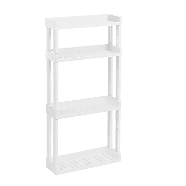 Полка VIKEA навесная 4-х ярусная (белый) (то)