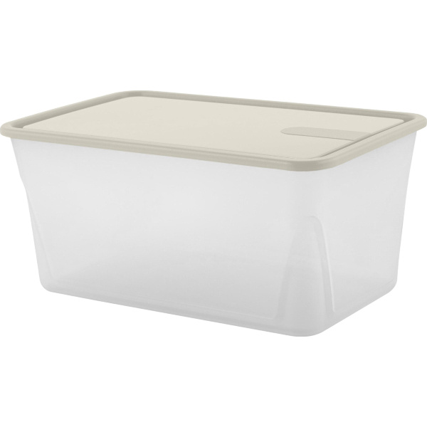 Контейнер д/продуктов Honey 2,1л прямоуг. белый зефир (то)