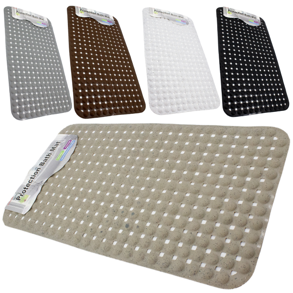 Коврик в ванную комнату PVC 37*67см 