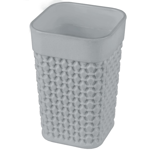 Стакан для ванной комнаты OSLO серый шторм (то)