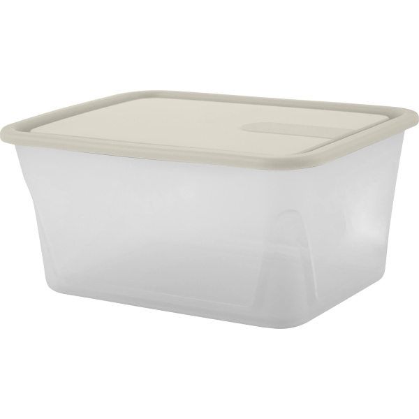 Контейнер д/продуктов Honey 0,2л прямоуг. белый зефир (то)