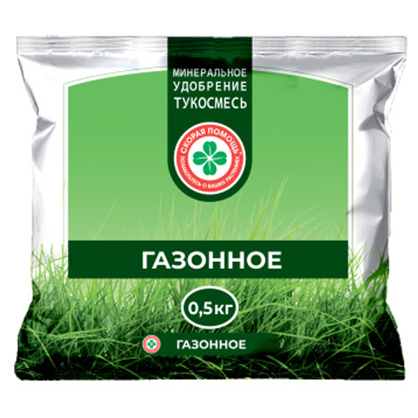 Удобрение минеральное тукосмесь "Скорая помощь" Газонное 0,5 кг
