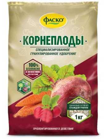 Удобрение сухое Фаско 5М  минеральное для Корнеплодов гранулированное 1 кг