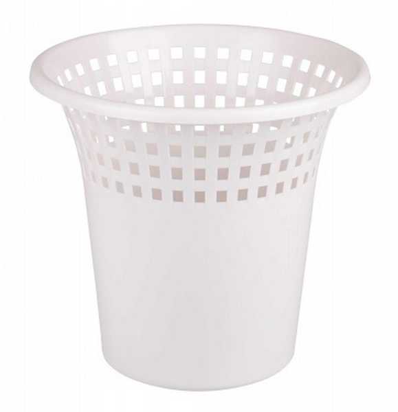 Корзина для бумаг (бежевый-синий)(то)