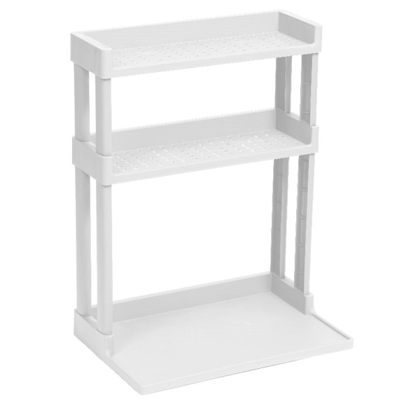 Подставка-органайзер VIKEA настольная 3-х ярусная (белый) (то)