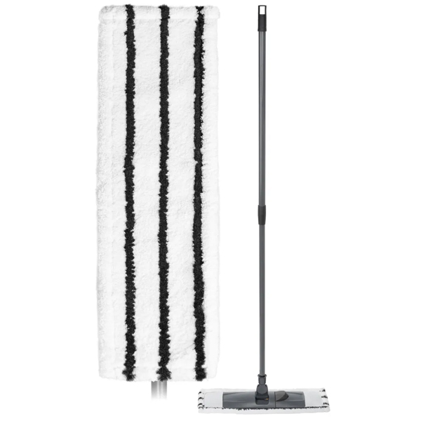 Швабра плоская с телескоп. ручкой 420Х150Х750мм (+сменная насадка) (то)