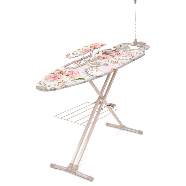 Гладильная доска металл 1220*400мм, с европодст под утюг, с подрукав. и эл.удлин. Nika9 доброе утро